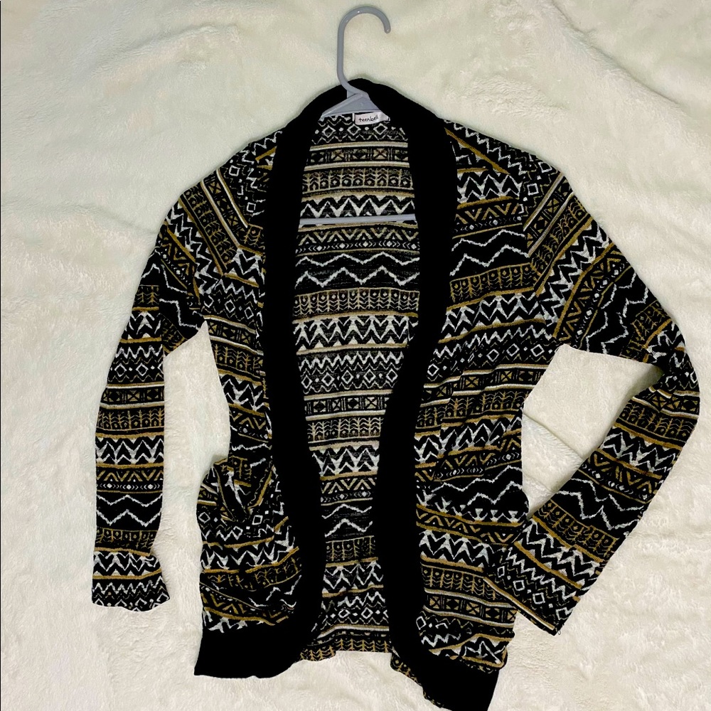 Patterned Cardigan